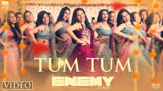 Tum Tum  Video Song Hindi  Enemy  Vishal  Arya  Anand Shankar  Vinod Kumar  Thaman S [upl. by Haraz172]