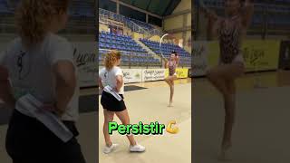 Insistir Persistir y Nunca Desistir 💪🏆💚💚💚💚shorts youtubeshorts shortdegimnasia gimnasiarítmica [upl. by Wehhtam676]