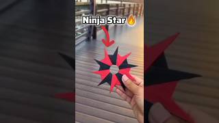 DIY Paper Ninja Star How To Make Paper Ninja Star shorts shortsfeed [upl. by Minoru]