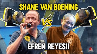 EFREN REYES vs SHANE VAN BOENING BANYAK TEMBAKAN AJAIB [upl. by Anead]