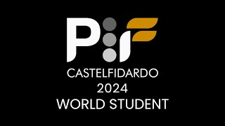 Diego Vignale Italy  World Student  PIF Castelfidardo 2024 [upl. by Whitaker]