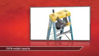 Fiberglass 250Lb Capacity 5 Ft Stepladder  Werner Product Review Video [upl. by Halyahs345]