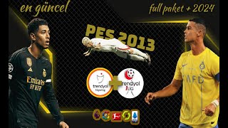 PES 2013 2024 YAMASIEN GÜNCELREYTİNGLERTRANSFERLER [upl. by Haimehen490]