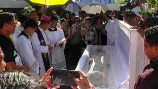 CCTN  CAPIZ  FUNERAL PROCESSION OF MSGR BENJAMIN ADVINCULA [upl. by Gabriela]