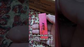 Lipstick from nykaa nykaa lipstick makeup shorts youtubeshorts [upl. by Rehpotsirh]