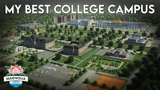 Building a MASSIVE Custom University Campus in Cities Skylines 2  MC 7 [upl. by Fernandina]