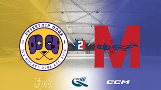 Reservoir Dogs v Mates  Div 2  7th October  IceHQ Rec League ice hockey [upl. by Travus]