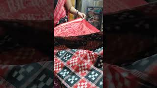 Sambalpuri pata saree Pure silk pasapalli sambalpurihandloom indiansaree fashion sambalpurisaree [upl. by Esirrehc540]