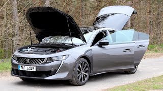 New 2019 Peugeot 508 GT Line  Detailed Walkaround Exterior interior [upl. by Valdes]