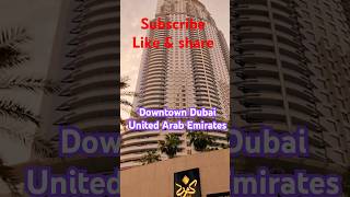 Downtown Dubai  United Arab Emirates  ytshorts youtubeshorts downtowndubai [upl. by Ailimac]