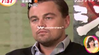 Leonard DiCaprio does Jack Nicholsons Eyebrow  Eng Subfull interview [upl. by Lihkin]