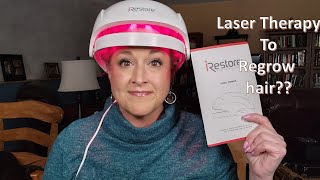 iRestore Laser Light Therapy for hair loss  Does it work Did it work for me [upl. by Nylesaj133]