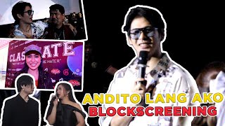 Andito Lang Ako MV Blockscreening  Wilbert Ross [upl. by Endaira]