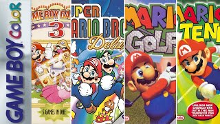 Mario Games for GBC [upl. by Eerihs824]