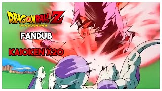 Kaioken x20 Kamehameha  DBZ FANDUB [upl. by Bobine315]