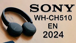 Mejores AUDIFONOS Bluetooth CALIDAD PRECIO 2024 🎧 Unboxing y Review SONY WHCH510 ✅ [upl. by Esinal778]