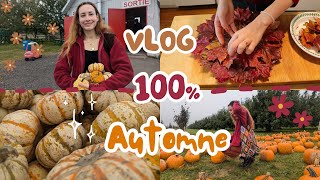 Vlog  Cest lautomne à Montréal et on n’a pas pu sempêcher daller cueillir des pommes [upl. by Eiramalegna]