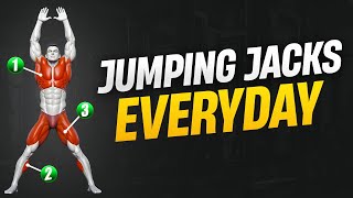 What Happens If You Do 100 JUMPING JACKS Everyday [upl. by Leonanie359]