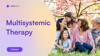 What is Multisystemic Therapy [upl. by Othelia]