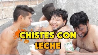 CHISTES CON LECHE CHALLENGE  EPICO FEAT FALCONY [upl. by Jeritah]