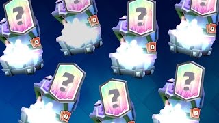 Clash Royale  LEGENDARY Super Magical Chest Openings [upl. by Lleksah]