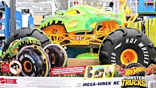 HOT WHEELS MEGA WREX MONSTER TRUCK RC WITH MINI DIECAST REPLICA shop with us at Costco [upl. by Pepe866]