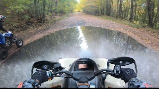 2022 Can Am Renegade 1000 XXC  Break in Ride [upl. by Suryt769]