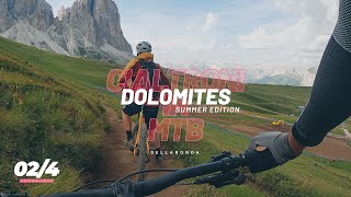 SELLARONDA  Val Gardena 2021  MTB VLOG [upl. by Earvin952]