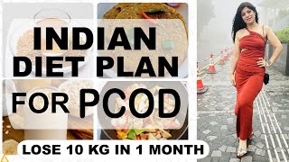 PCOS Diet For Fast Weight Loss In Hindi  Pcos Diet Plan  Lose 10Kgs In 10 Days DrShikha Singh [upl. by Yarehs]