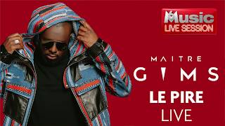 Maître Gims en Live interprète quotle pirequot pour sa M6 Music Live Session [upl. by Ylrehc]