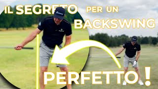 QUESTO è IL SEGRETO per il backswing PERFETTO [upl. by Aihsenrad]