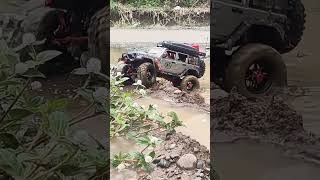 MN128 V2 JEEP RUBICON  MUD TRAIL jeep rcscaleoffroad rccar hobby rchobby rcadventure [upl. by Nahbois846]