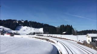 Eisenbahnvideo Röthenbach Brücke Baden Württemberg Deutschland [upl. by Ailhat]