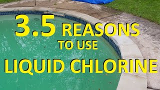 35 Reasons To Use Liquid Chlorine In Your Pool [upl. by Elane]