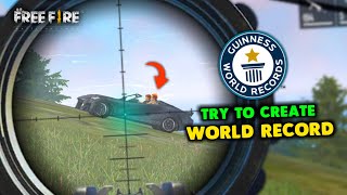 Try to Create New Most Kill World Record in Solo vs Squad Gameplay  Garena Free Fire [upl. by Haduhey]