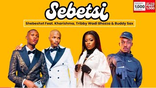 Shebeshxt  sebetsi Feat KharishmaTribby Wadi Bhozza xNaqua Sa amp Buddy Sax official Audio [upl. by Eseneg]