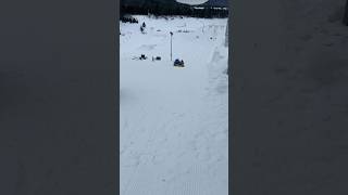 Snow Tubing at Valcartier Village Quebec Canada snow winter canada cold outdoors fun quebec [upl. by Ariaes]