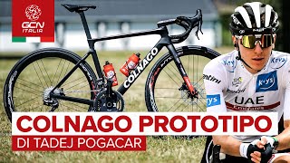 La Colnago Prototipo di Tadej Pogačar  Biciclette dei professionisti [upl. by Hirsch]