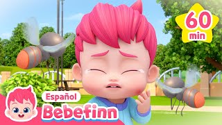 ¡Pica pica Vete Mosquito🦟  Canción del Boo Boo  Bebefinn Canciones Infantiles [upl. by Emmer]