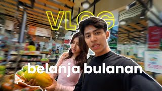 VLOG BELANJA BULANAN [upl. by Alesandrini]