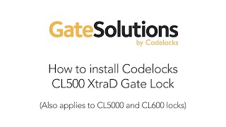 XtraD Lock Installation [upl. by Ntisuj]