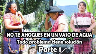 NO TE AHOGUES EN UN VASO DE AGUA Todo problema tiene solución Parte 1 [upl. by Toland]