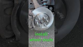 install wheel studs [upl. by Behah]