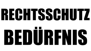 Rechtsschutzbedürfnis Rechtswegerschöpfung Subsidiarität Rechtskraft  Grundrechte 29 [upl. by Atinaujnas]