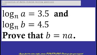 Logarithms  Proofs  A Level Maths  KS5 Maths  Higher Maths [upl. by Brier]