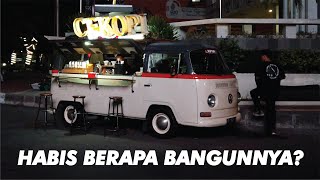 Cekopi Kombi  VW Kombi Brazil jadi Foodtruck [upl. by Osanna460]