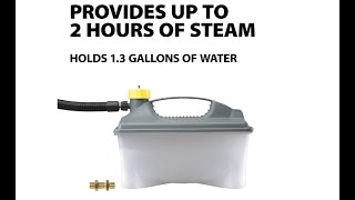 Earlex SS77USSG Steam Generator 13Gallon Capacity 12 Hose Steamer for Wood Bending  Overview [upl. by Auston419]