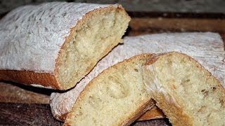 Receta de la Ciabatta paso a paso [upl. by Ranjiv]