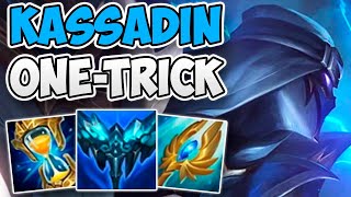 CHALLENGER KASSADIN ONETRICK CARRIES HIS TEAM  CHALLENGER MID KASSADIN GAMEPLAY  Patch 126 S12 [upl. by Nirak621]