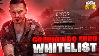 ERRO WHITELIST NO WARZONE FIX RÁPIDO PCCONSOLE [upl. by Muffin676]